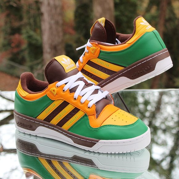 Adidas Rivalry Low Human Made Men's Size 10 - Picture 2 of 12